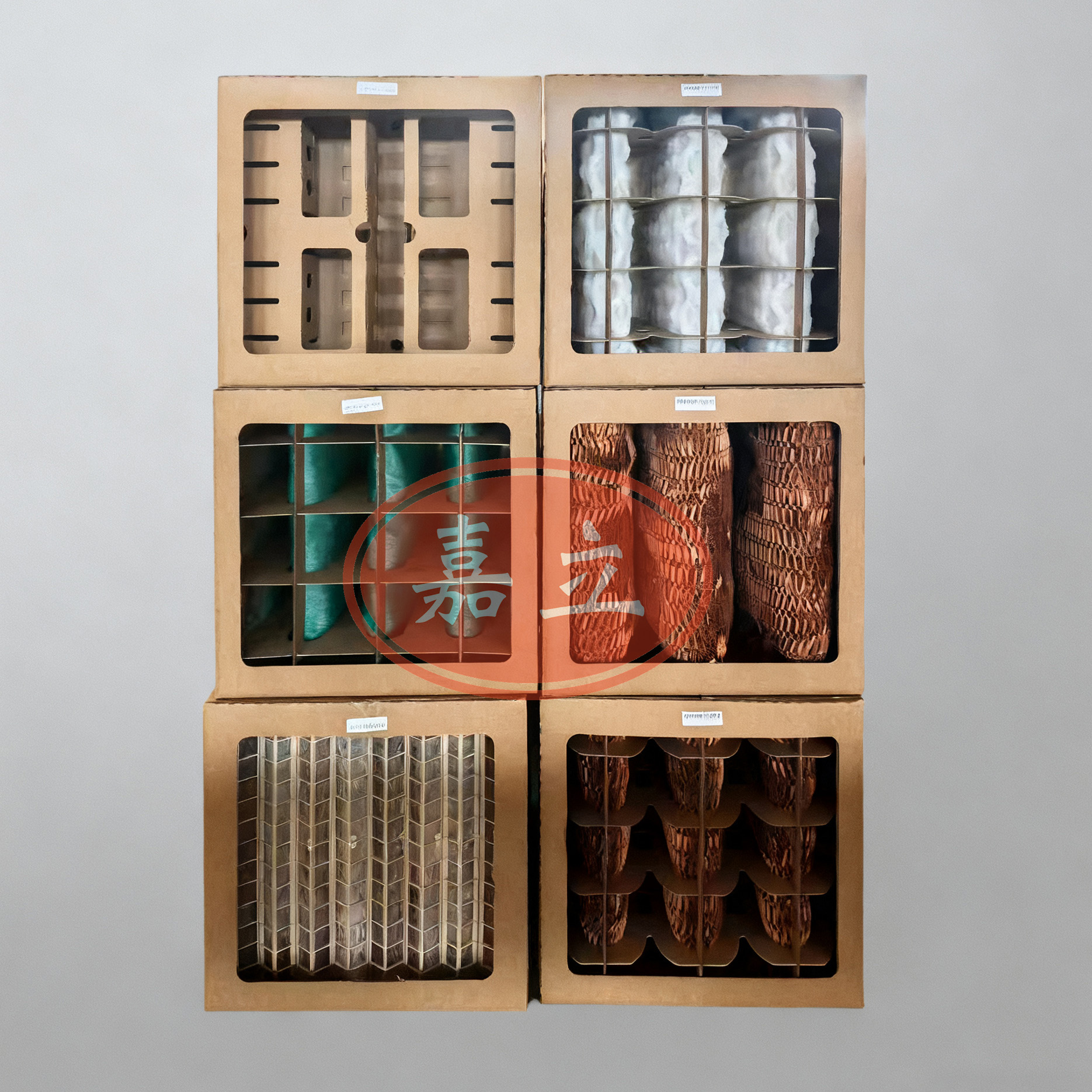 木里纸盒式漆雾过滤纸箱